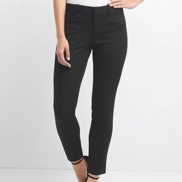GAP Skinny Ankle Pant Grey - Picture 1 of 3